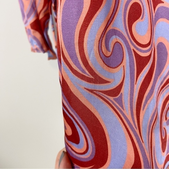 Song of Style Coraline Mini Dress in Aven Multi Swirl Size XXS - Picture 5 of 15